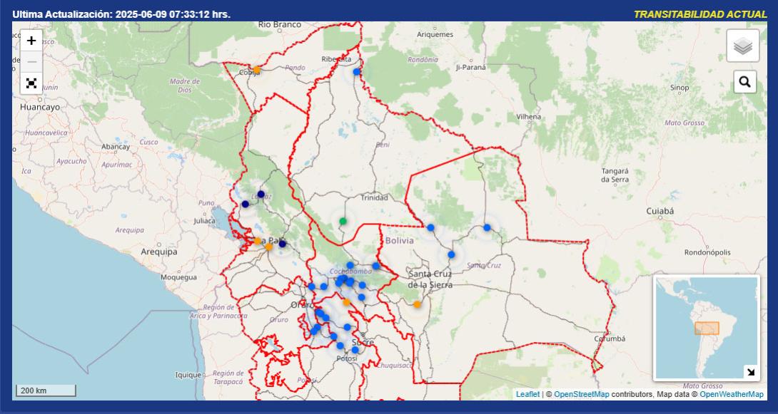 Tensión en Bolivia: bloqueos de carreteras y crisis económica desencadenan violencia