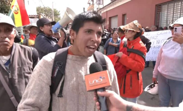 Amenazas contra periodistas en Bolivia durante protestas y marchas