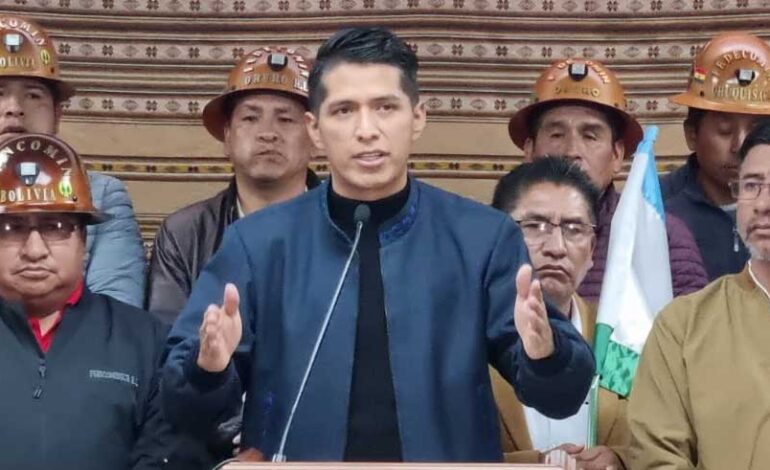 Andrónico Rodríguez se suma a propuesta de cumbre para abordar conflicto político en Bolivia