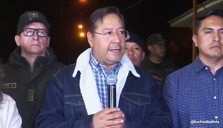 Presidente de Bolivia, Luis Arce, reafirma su determinación ante presiones de sectores afines a Evo Morales.