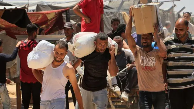 Incidente en Gaza: 47 personas heridas en centro de distribución de ayuda respaldado por EE.UU. e Israel