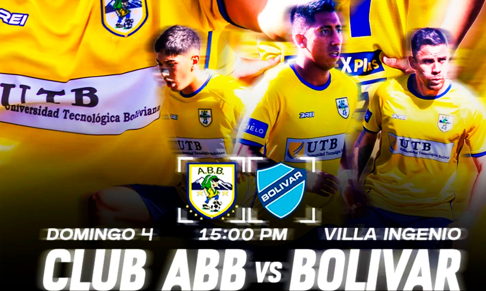 Emocionante jornada de fútbol en Bolivia: Bolívar vs. ABB y Always Ready vs. Wilstermann