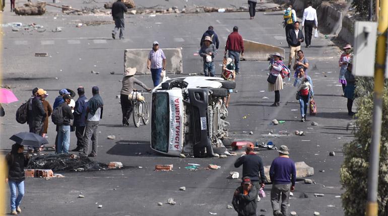Gobierno boliviano considera intervención de organismos internacionales por bloqueos «evistas»