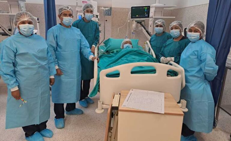 Inauguración de Unidad de Terapia Intensiva en Hospital de Tercer Nivel en Cobija, Pando.