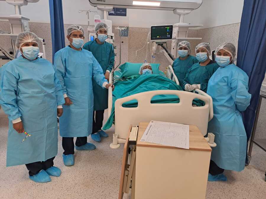 Inauguración de Unidad de Terapia Intensiva en Hospital de Tercer Nivel en Cobija, Pando.