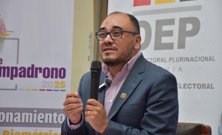 TSE de Bolivia anuncia avances en la preparación de las elecciones generales de agosto.